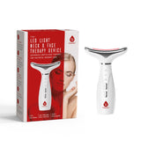 Pursonic - 7-Color LED Light Therapy Neck & Face Device
