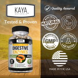 Kaya Naturals - Kaya Naturals Digestive Enzymes: 60 Count