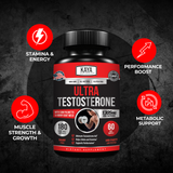 Kaya Naturals - Kaya Naturals Ultra Testosterone: 90 Count