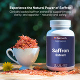 HARMONIFY - HARMONIFY Saffron Extract 88.5mg – Mood, Eye & Appetite Support – 60 Capsules | Natural Saffron Supplement from Crocus Sativus L. | Non-GMO, Vegan-Friendly, Made in USA