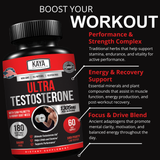 Kaya Naturals - Kaya Naturals Ultra Testosterone: 90 Count