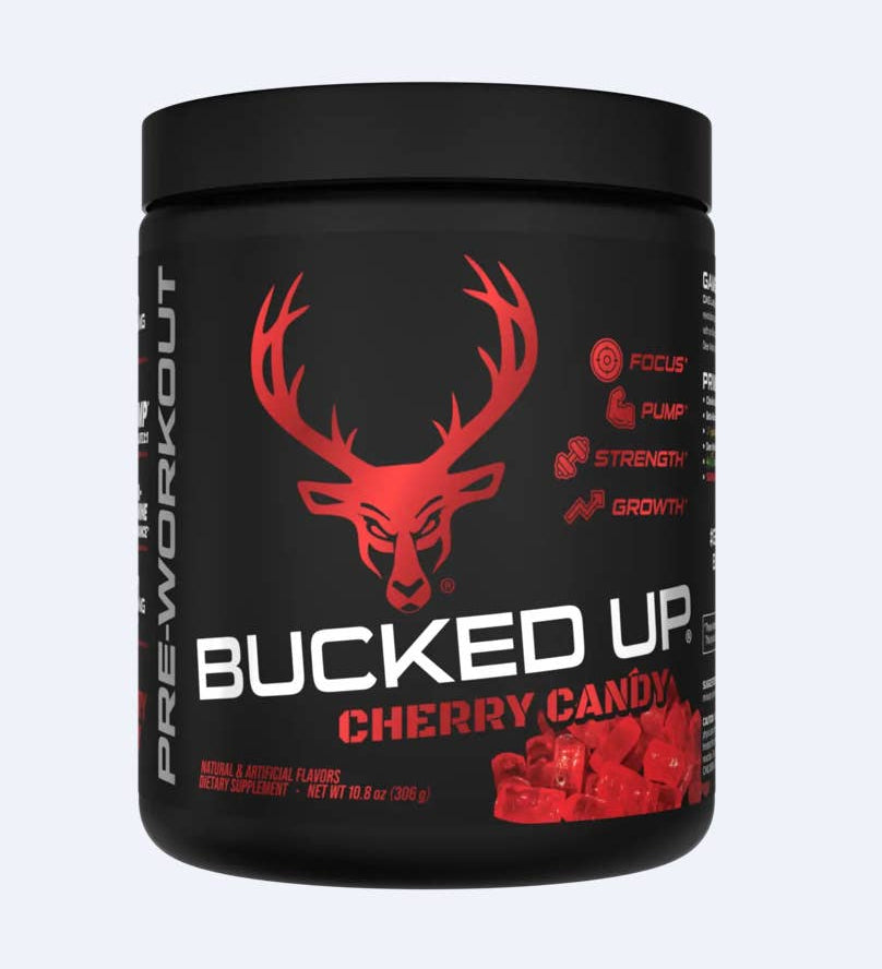 Bucked Up - Bucked Up Pre-Workout | Energy, Pump & Focus | No Sugar: Strawberry Kiwi