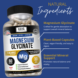 Kaya Naturals - Kaya Naturals Magnesium Glycinate