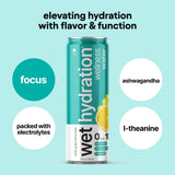 Wet Hydration - White Grape Lemonade 12 Pack