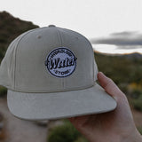 Hat- Tan Corduroy (White Embroidery)