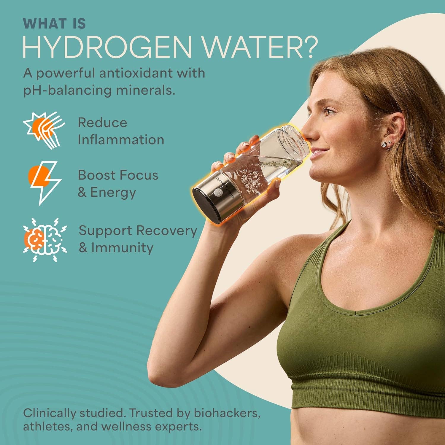 LifePro - LifePro Hydrogen Water Bottle Generator & Ionizer 420m