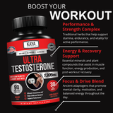 Kaya Naturals - Kaya Naturals Ultra Testosterone: 90 Count